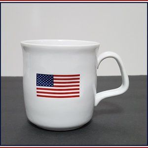 NEW RARE Williams Sonoma American Flag Mug 15 OZ Stoneware